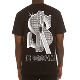 Icecream Stairs To Success SS Tee (Black) - Ice Cream