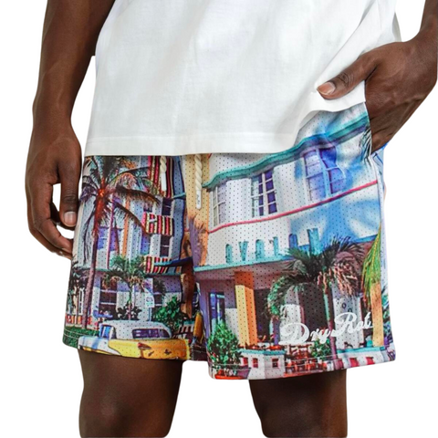 Dry Rot Collins Ave Mesh Shorts - Dry Rot
