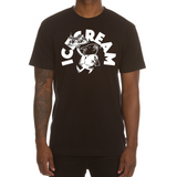 Icecream Dinner Is Served SS Tee (Black) - Ice Cream