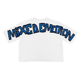 Mixed Emotion "Monster" Cropped Tee (Blue) - Mixed Emotion