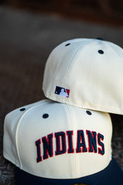 New Era Cleveland Indians Grey UV (Off White/Navy) - New Era