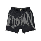 Mixed Emotion 'Wild' Rhinestone Shorts - Mixed Emotion