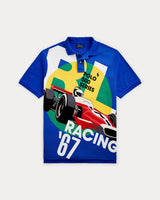 Polo Ralph Lauren Classic Fit Mesh Graphic Polo Shirt - Polo Ralph Lauren