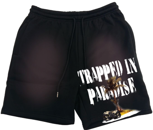 DRY ROT TRAPPED IN PARADISE TERRY SHORTS - Dry Rot