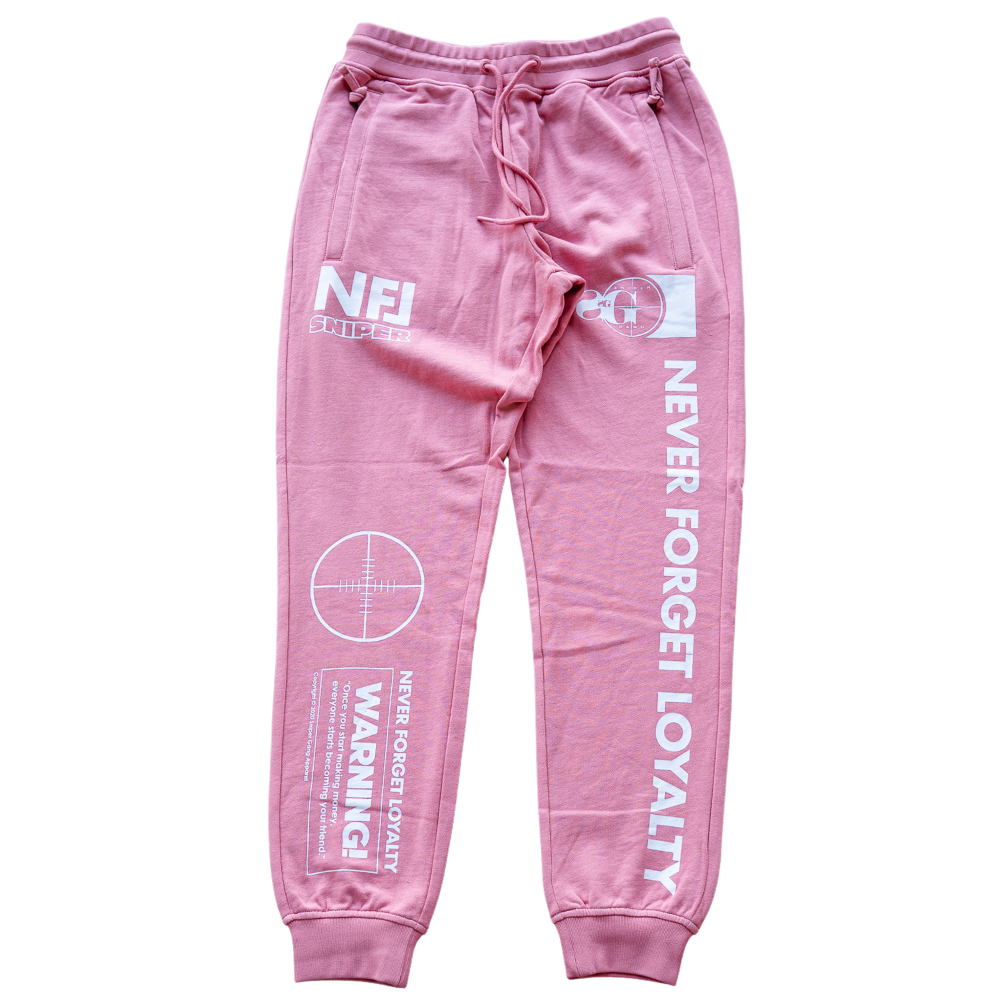 Sniper Gang NFL Joggers (Pink) - Sniper Gang Apparel