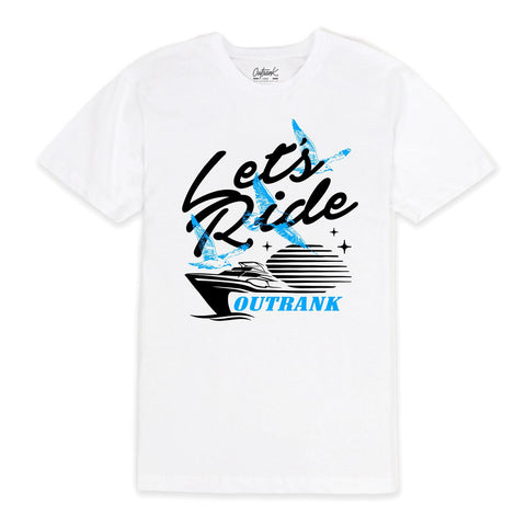 Outrank Let's Ride T-shirt (UNC) - Outrank