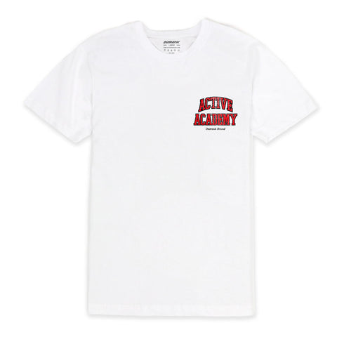 Outrank Active Academy T-shirt (White) - Outrank