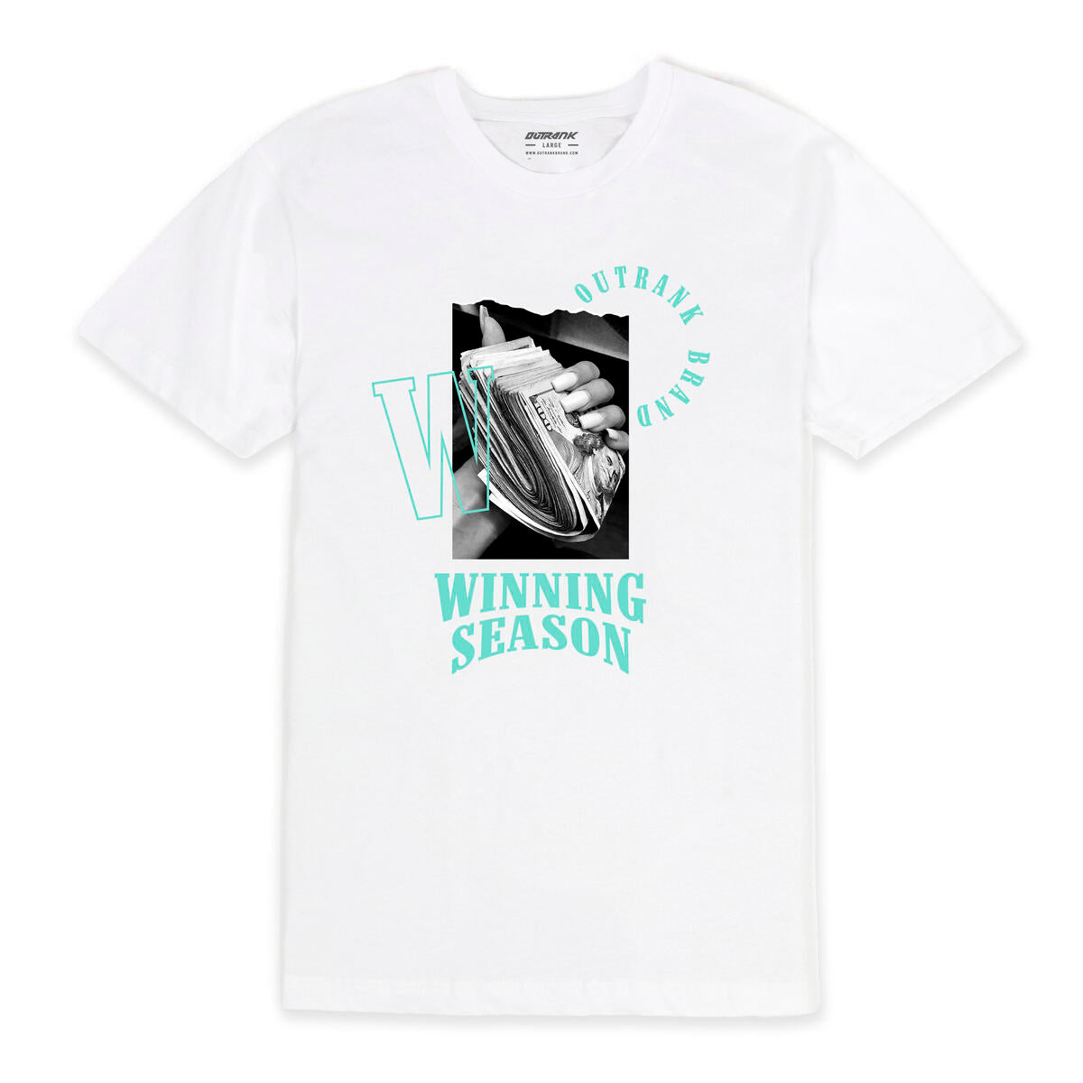 Outrank Winning Season T-shirt (White) - Outrank