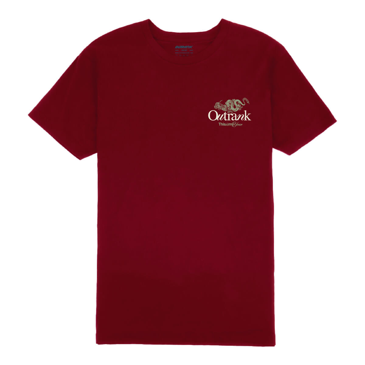 Outrank This Is My Year T-shirt (Cardinal) - Outrank