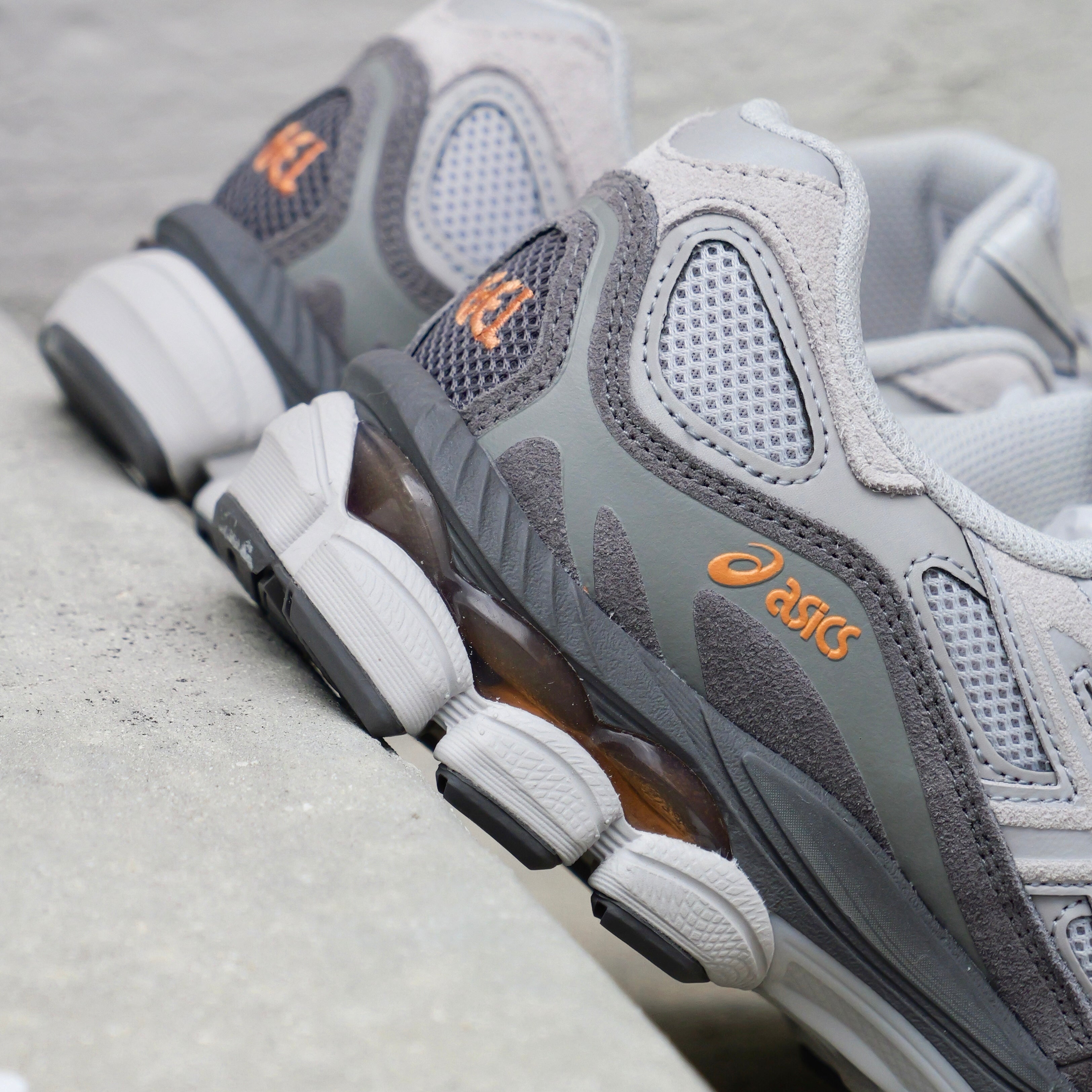 Mens Asics Gel-NYC (Cloud Grey/Cement Grey)