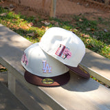 New Era Los Angeles Dodgers 2025 Tokyo Series Side Patch Fitted (Chrome/Walnut) - ST New Era