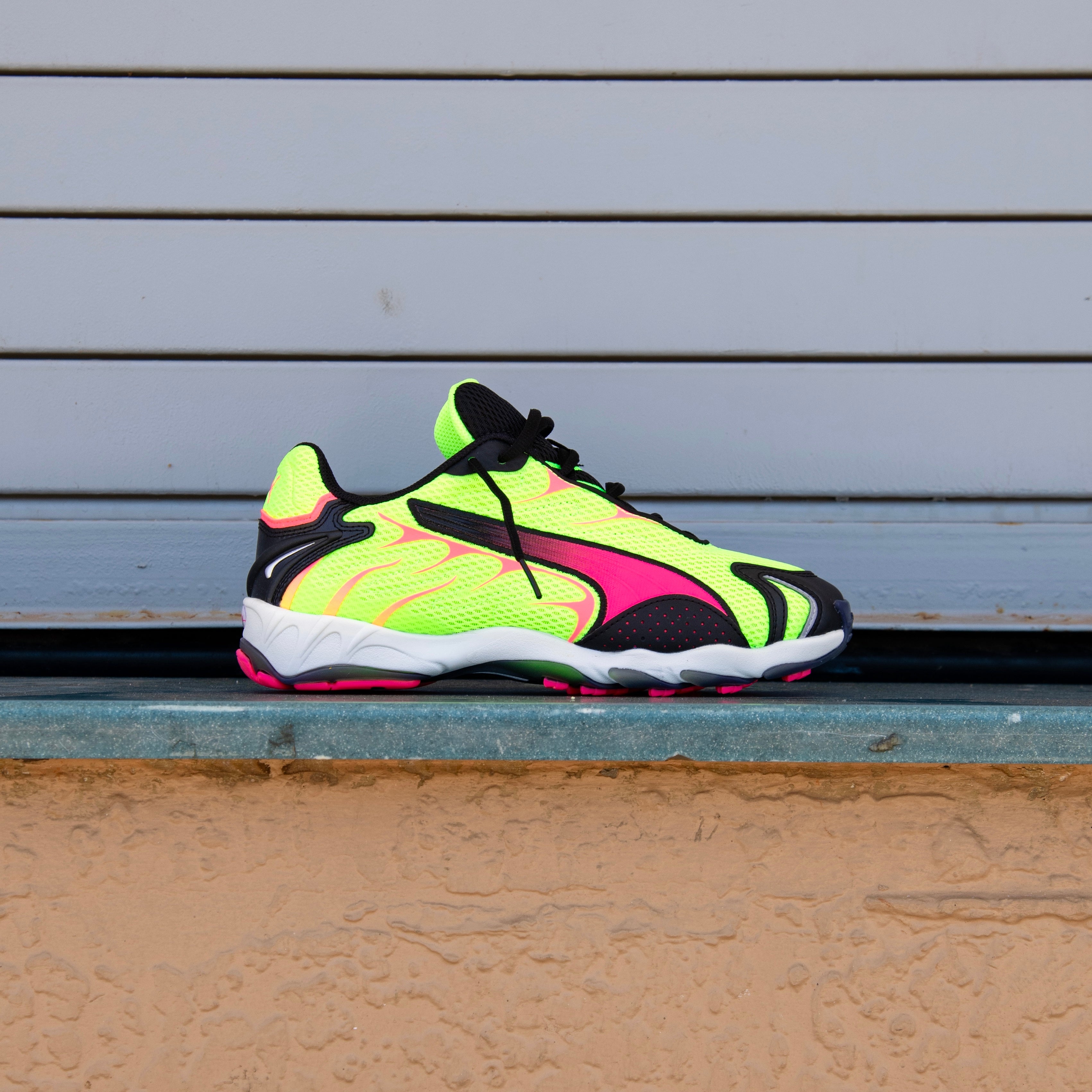 Mens Puma Inhale (Yellow Alert/Sun Struck) - Puma