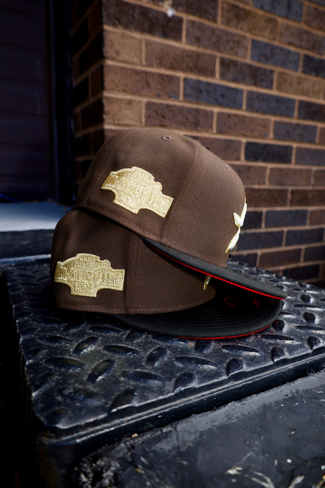 New Era Houston Astros 2004 All-Star Game Side Patch Red UV 59Fifty Fitted (Walnut/Black)