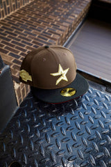 New Era Houston Astros 2004 All-Star Game Side Patch Red UV 59Fifty Fitted (Walnut/Black)