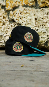 New Era Orlando Rays Southern League Side Patch Grey UV 59Fifty Fitted (Black/Pine Green)