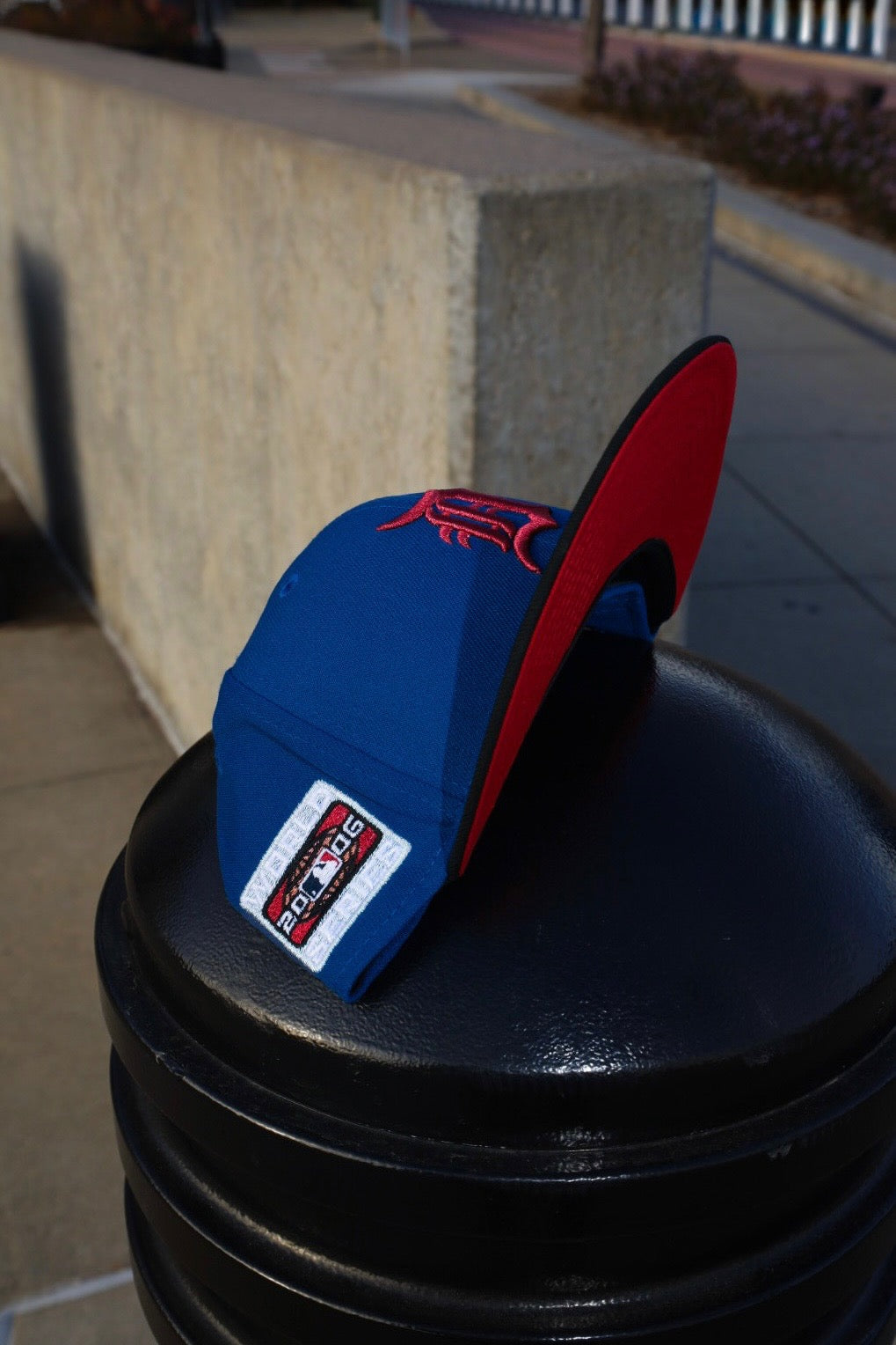 New Era Detroit Tigers 2006 World Series Side Patch Fitted (Royal/Black)