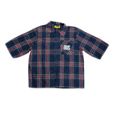 Rvs Labs "Lumière" Flannel (Navy/Crimson)