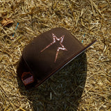 New Era Houston Astros Astrodome The Original Side Patch Fitted (Walnut/Burnt Wood)