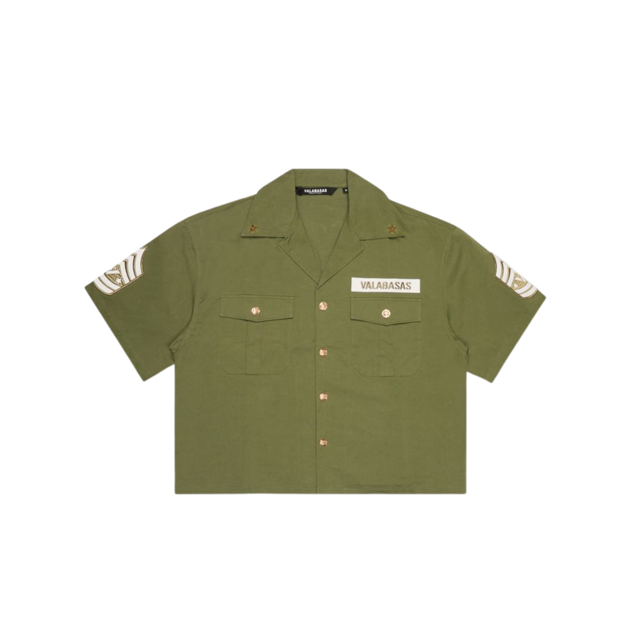 Valabasas "The Rebel" Button Up (Olive)