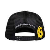 Godspeed "GS E Pluribus" Trucker Hat (White/Red) - Godspeed