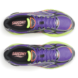 Mens Saucony ProGrid Guide 7 (Purple/Citron) - Saucony