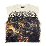 Godspeed "Steel Sharpens Steel" Sleeveless (Bone)