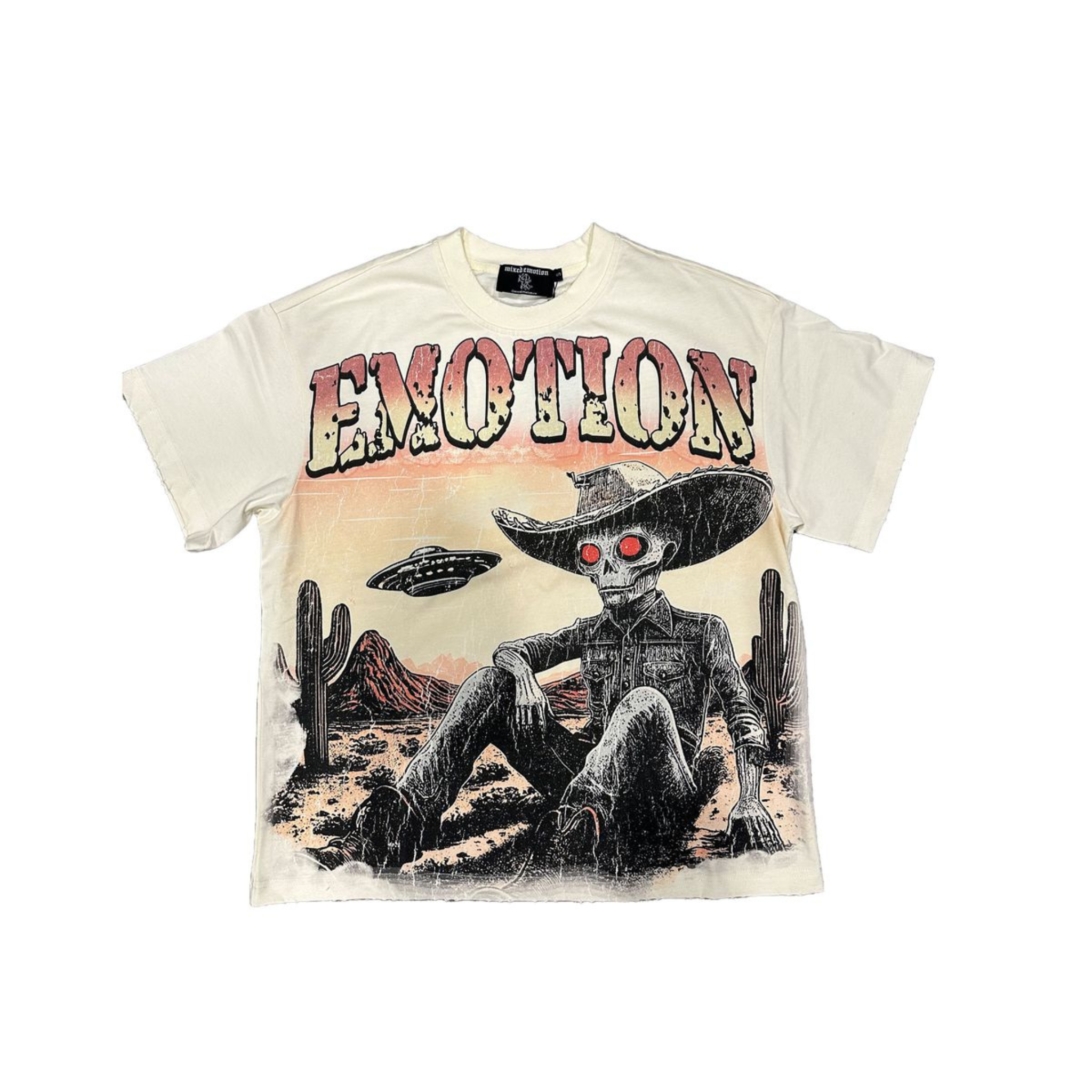 Mixed Emotion "Deserted" Tee (Cream)