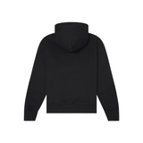 Paper Planes Oversized Script Weld Zip Up Hoodie (Black)