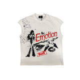 Mixed Emotion “Starboy” Sleeveless Tee (White)