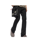 VALABASAS "STORY" Black Waxed Denim - VALABASAS