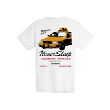 Outrank "Never Sleep" T-shirt (White)