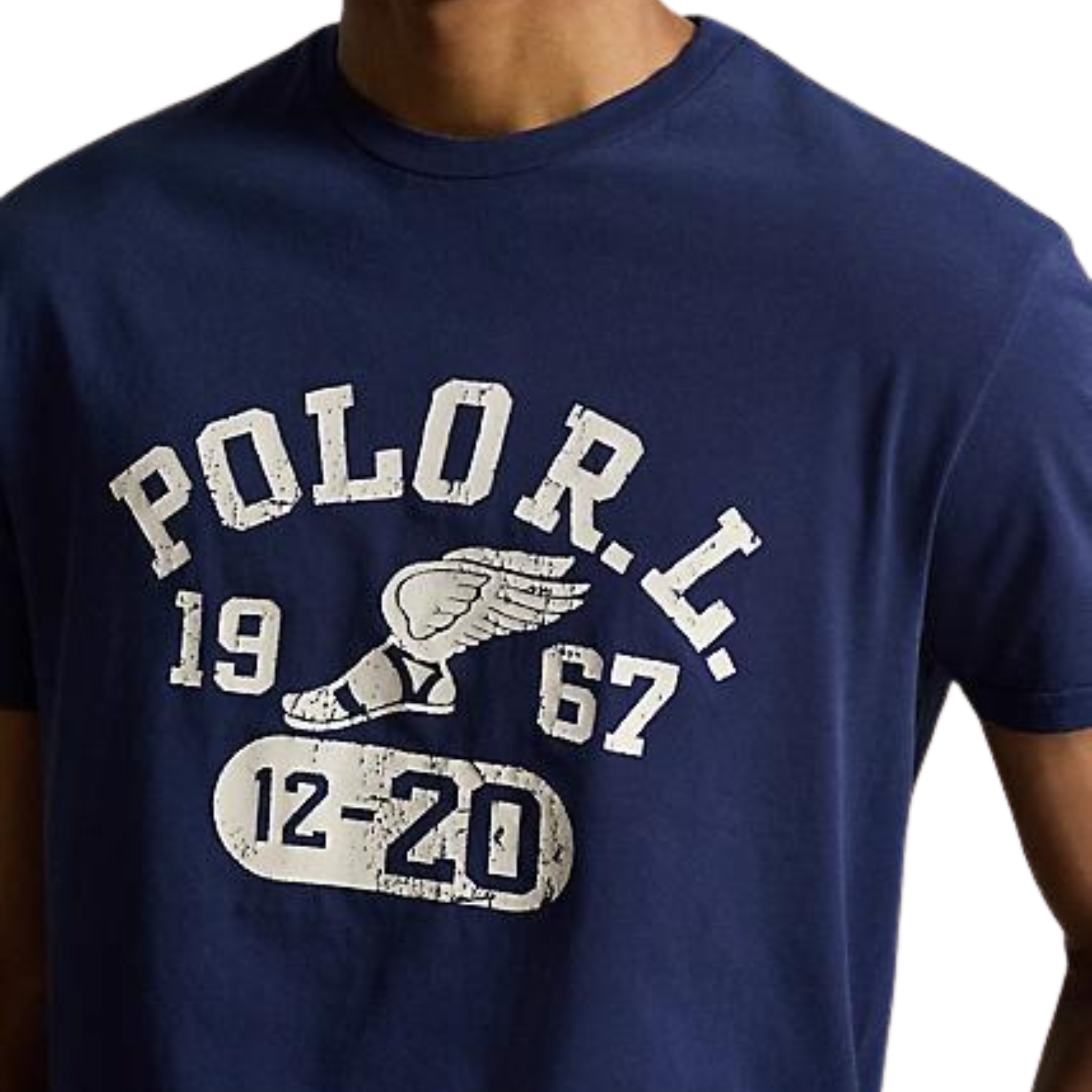 Polo Ralph Lauren Jersey Graphic T-Shirt (Navy)
