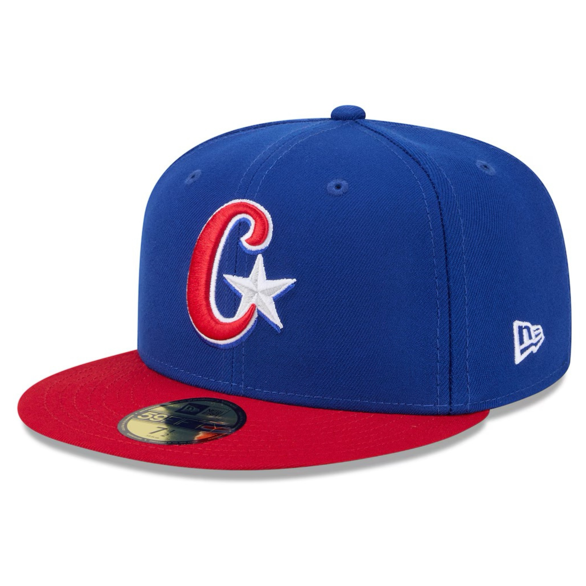 Cuba Baseball New Era 2026 World Baseball Classic 59FIFTY Fitted Hat - Blue/Red