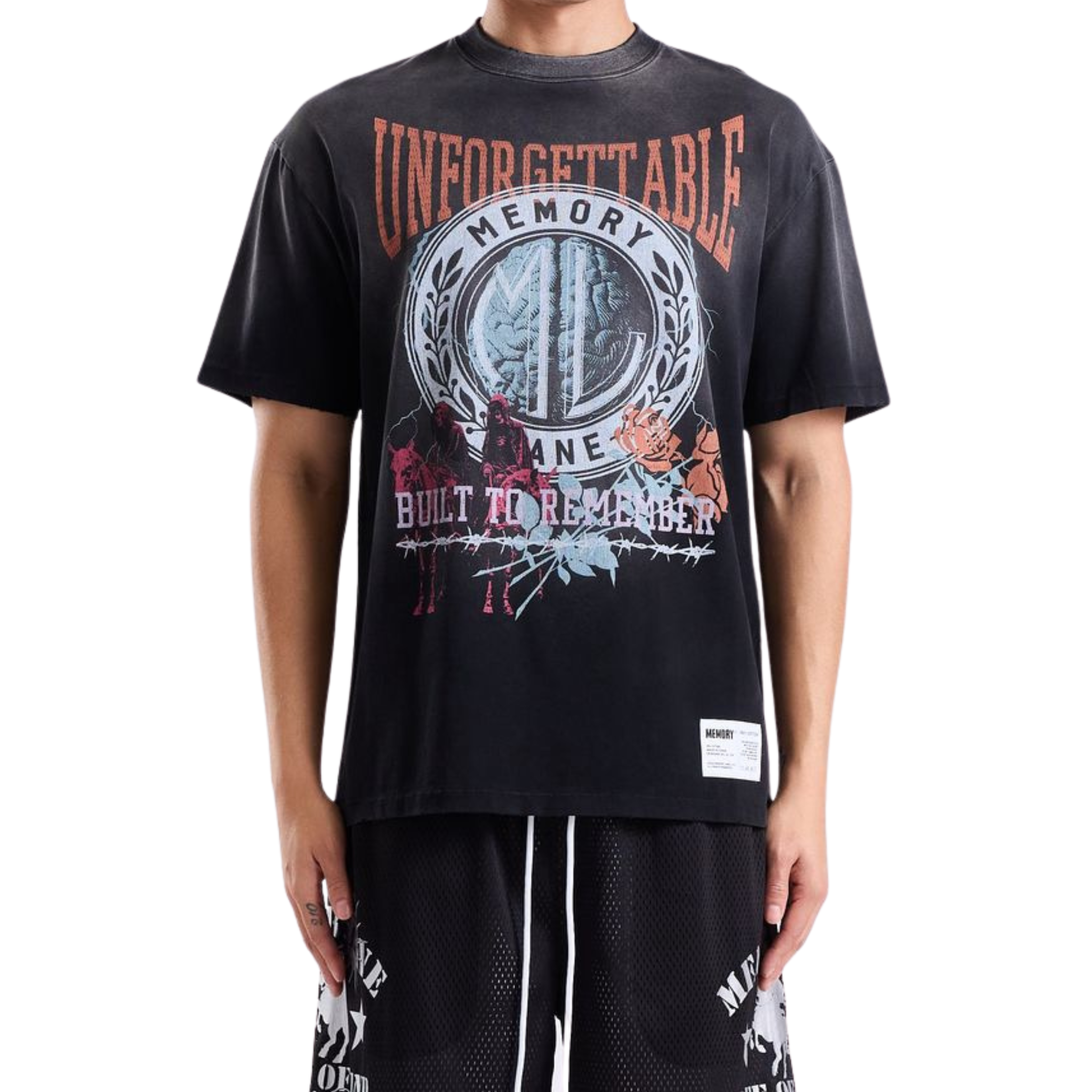 Memory Lane "Mind Stack" Tee (Vintage Black)