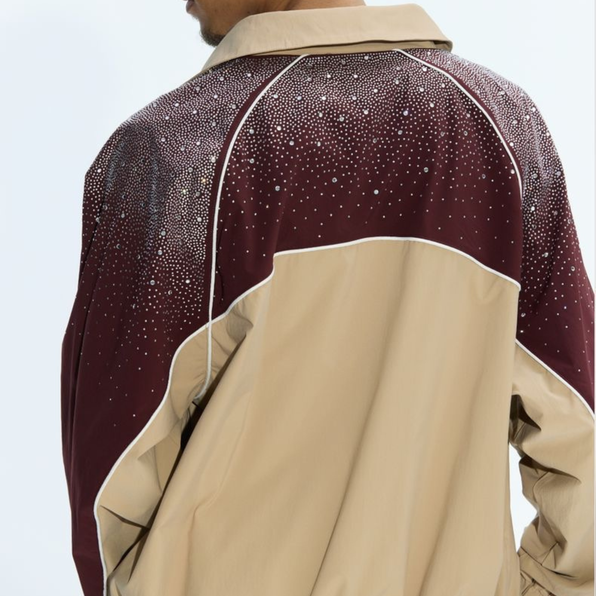 Rvs Labs "Astral" Windbreaker (Wine/ Champagne)