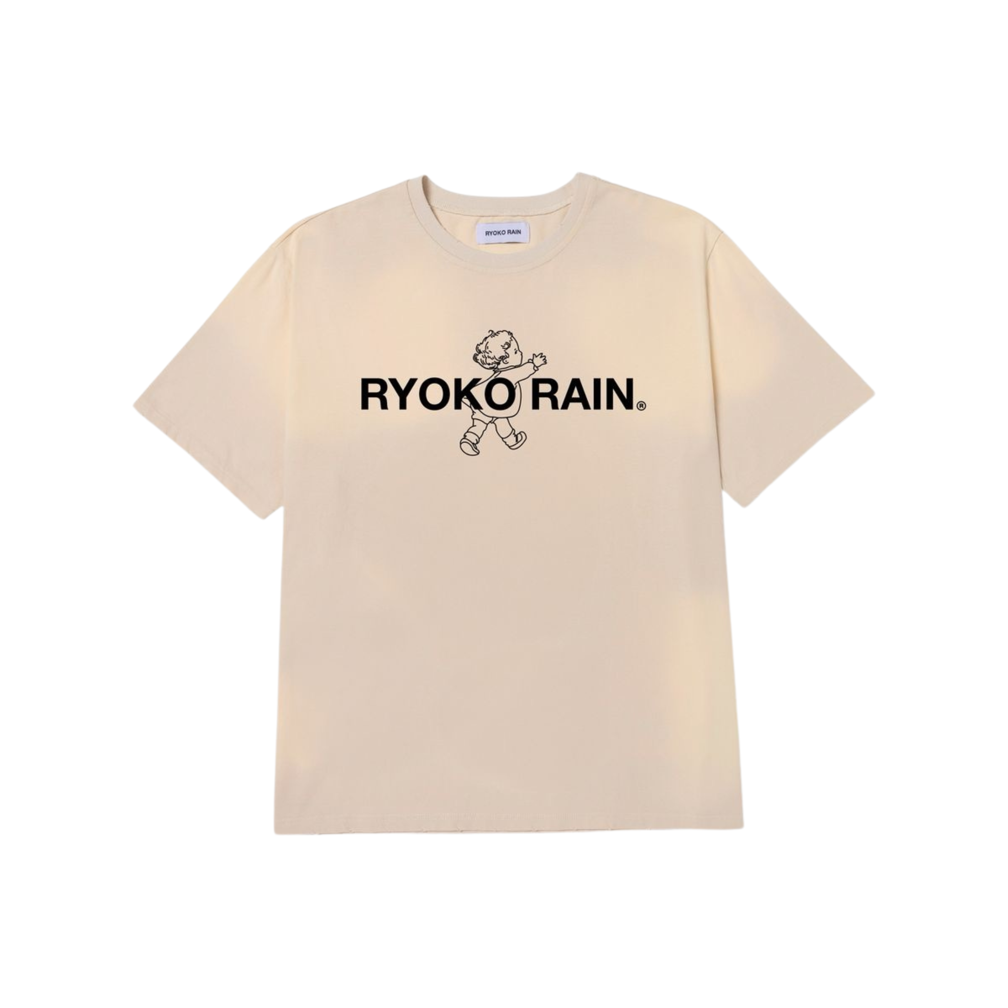 Ryoko Rain "Butterfly Garden" Tee (Tan)