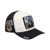 Godspeed "Mood" Trucker Hat II (White/Black Interchangeable Patches) - Godspeed