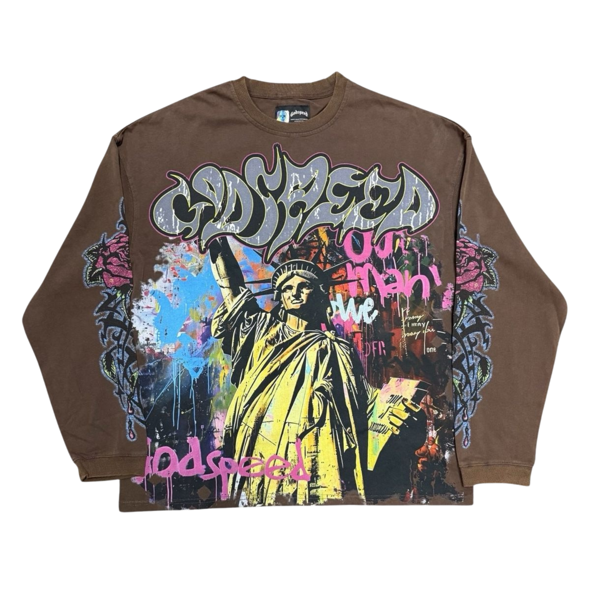 Godspeed "Vandal" LS T-Shirt (Mocha)