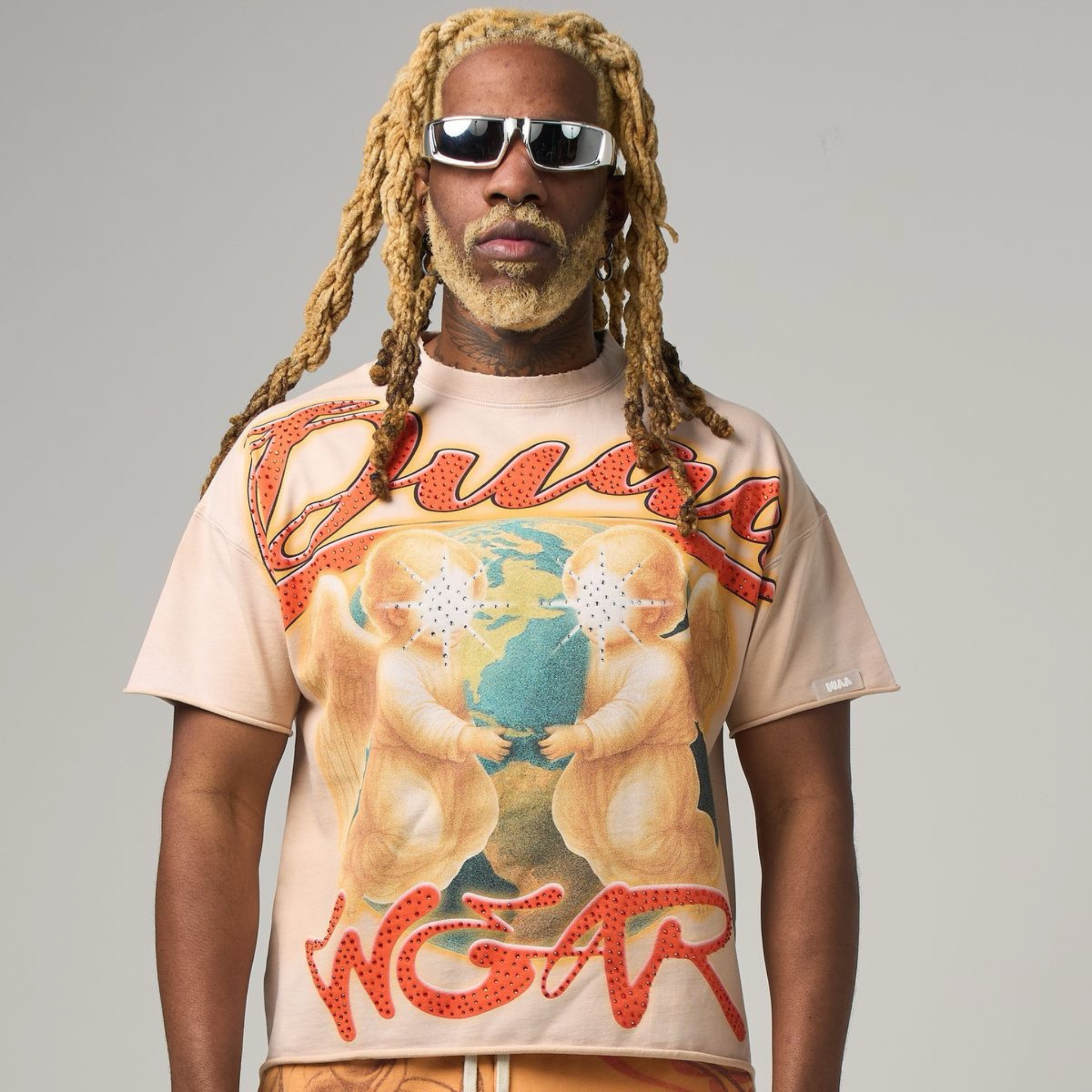 DUAA "World Peace" SS Tee (Earth) - DUAA