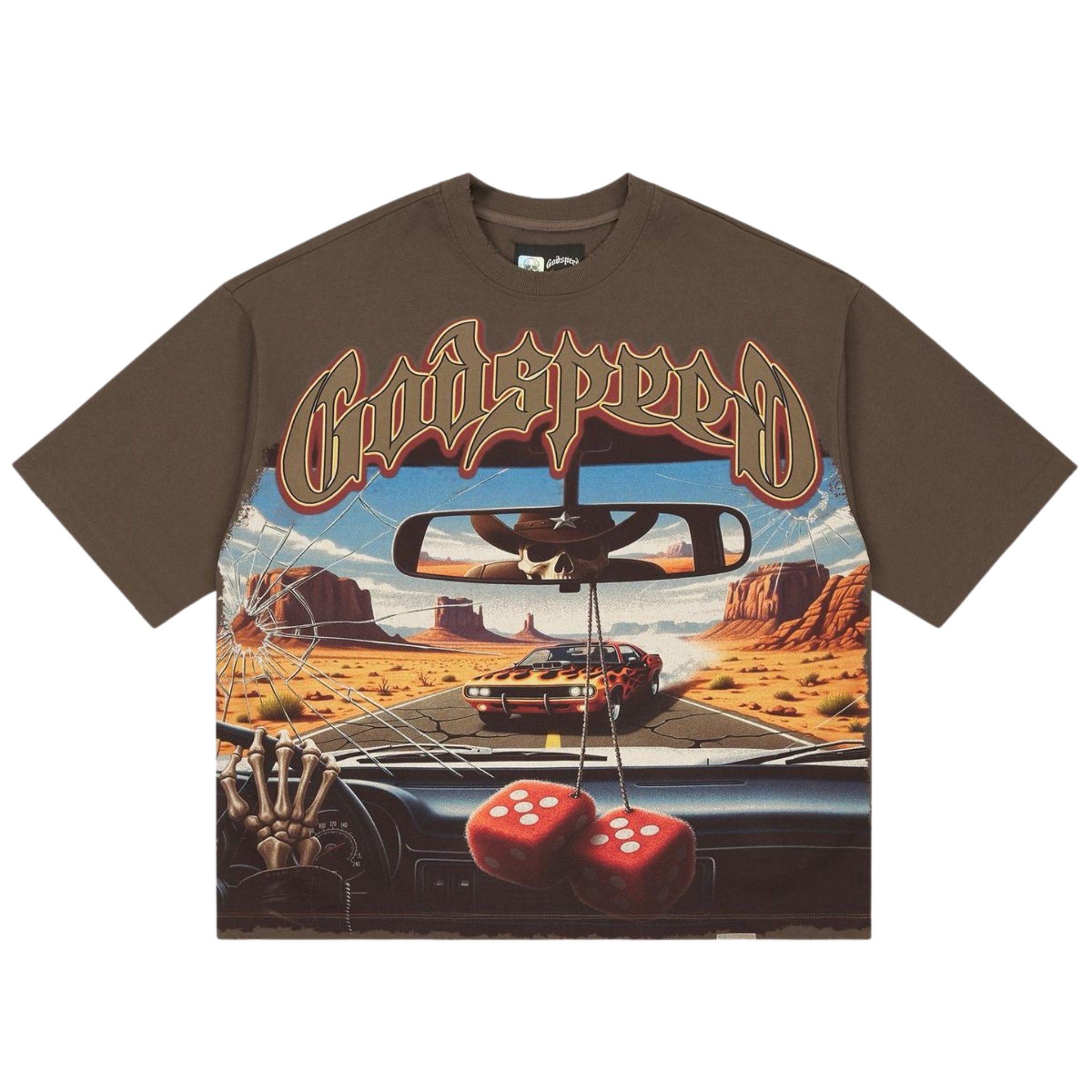 Godspeed "On The Run II" T-shirt (Brown)