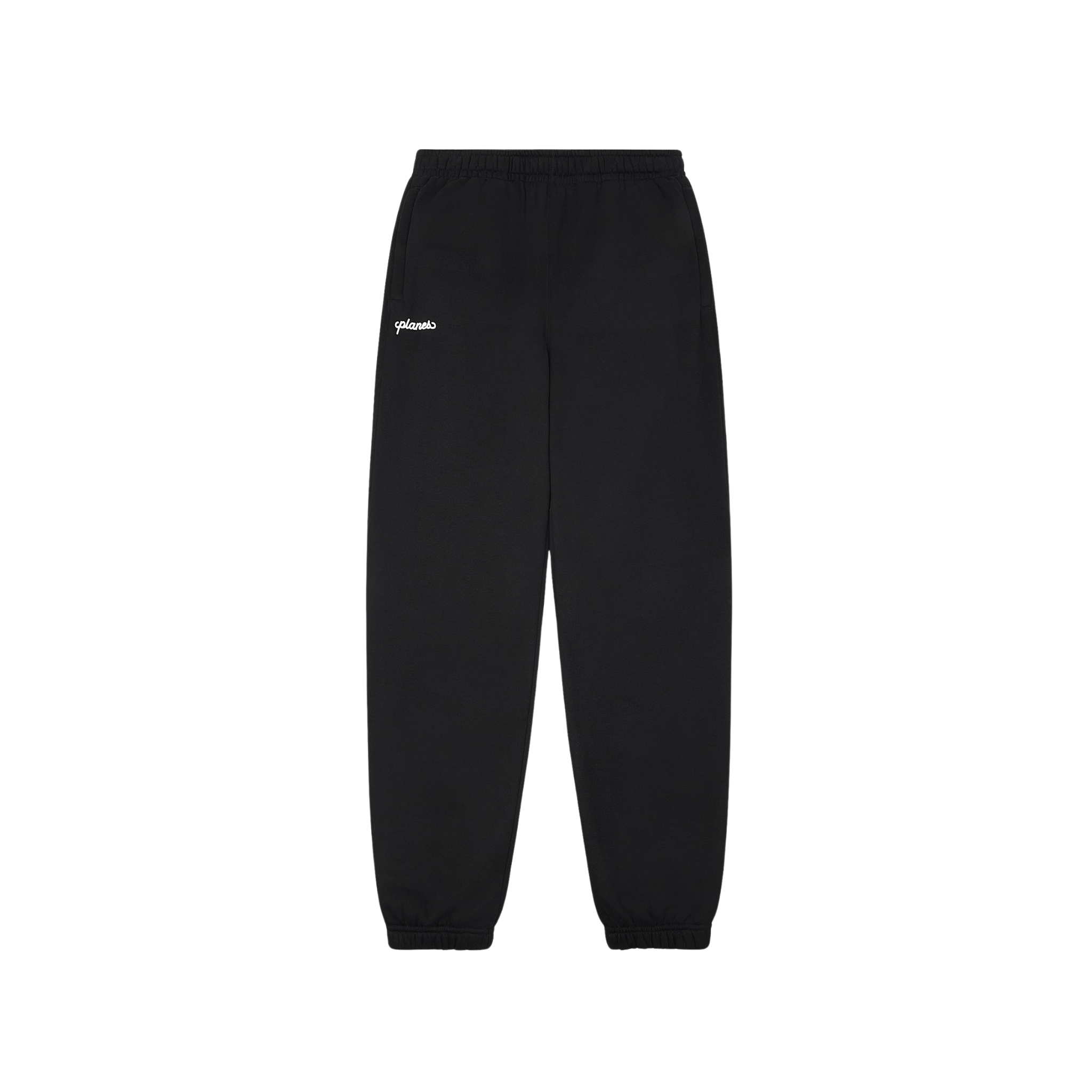 Paper Planes Oversized Script Weld Jogger (Black)