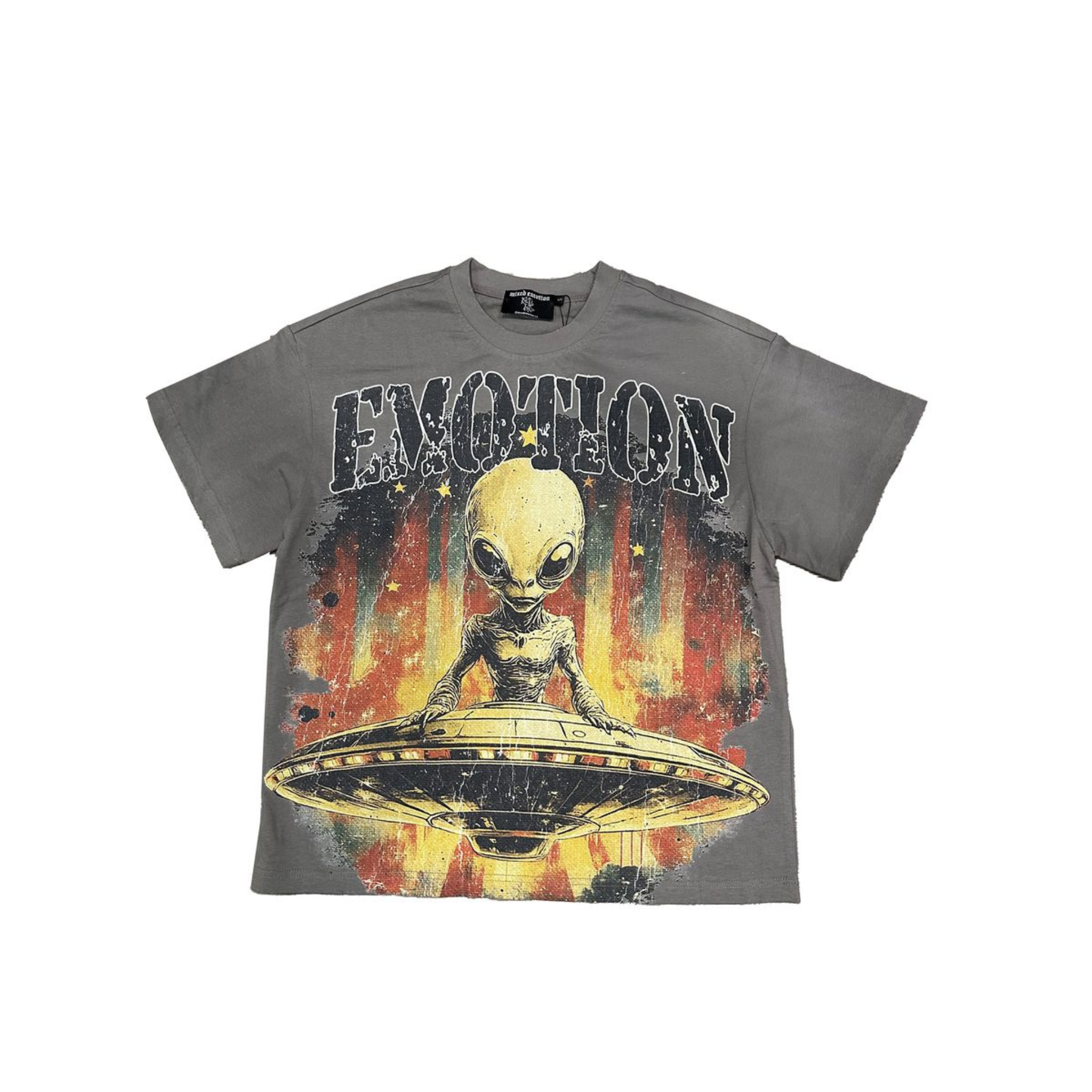 Mixed Emotion "Spaceship" Tee (Grey)