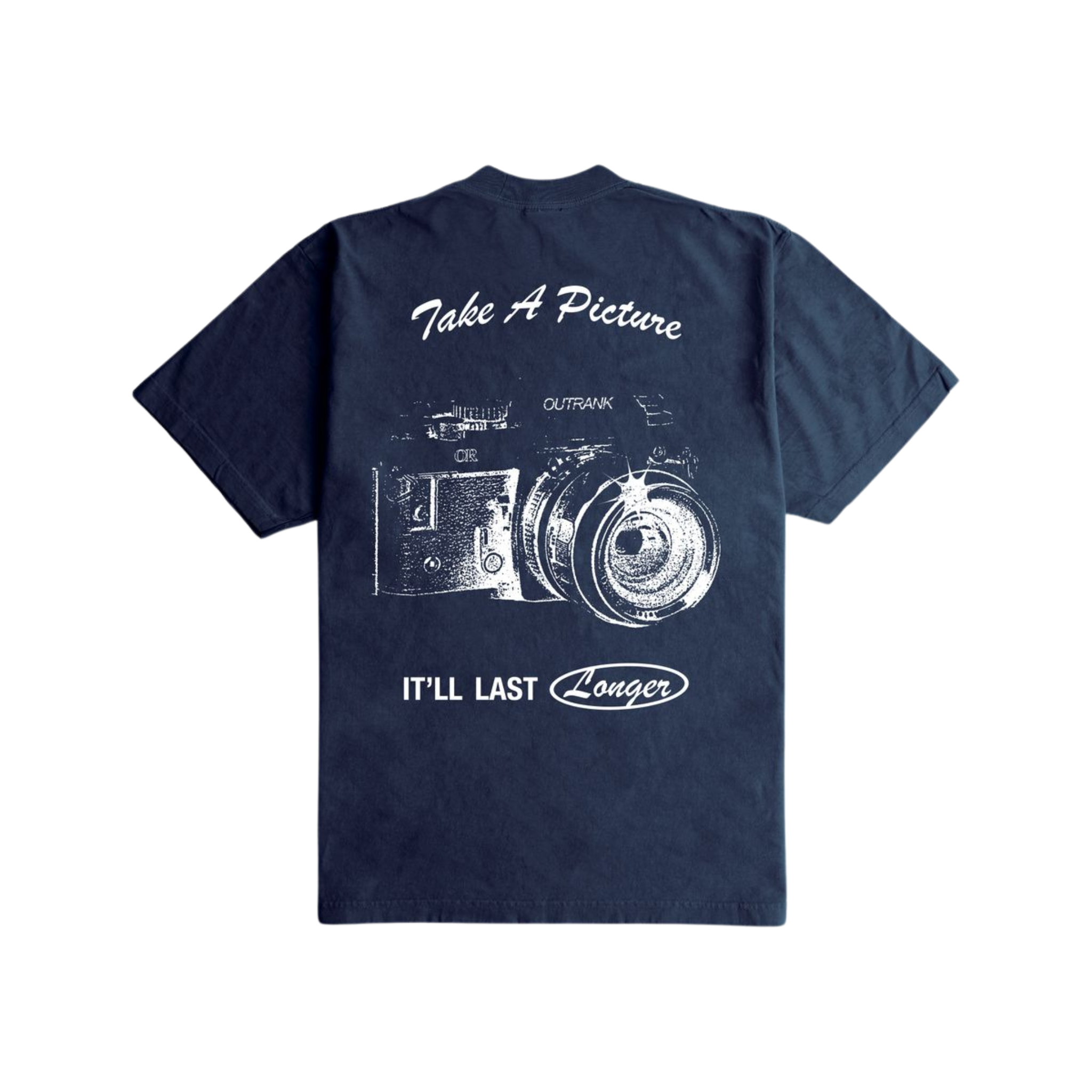 Outrank Picture Ultra Heavyweight Tee (Midnight Navy)