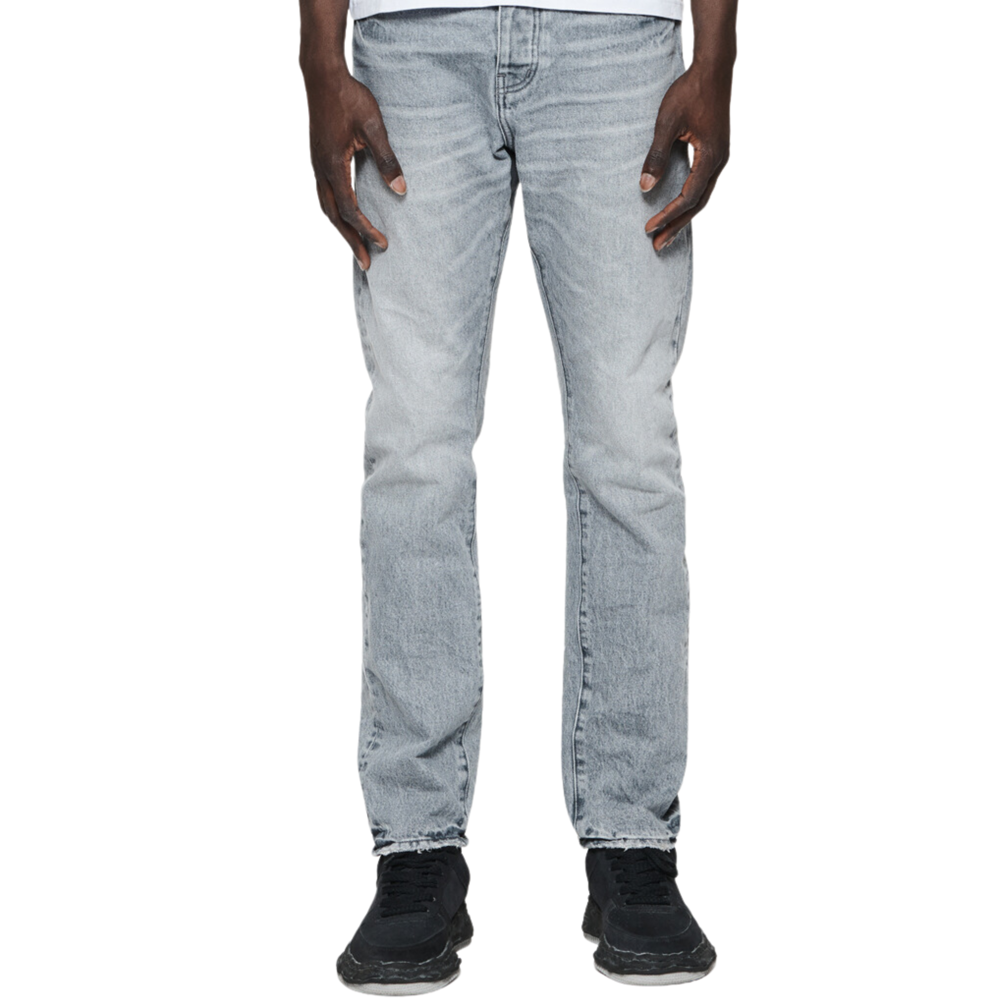 Purple Brand Faded New Slate Denim (Grey) - PURPLE BRAND