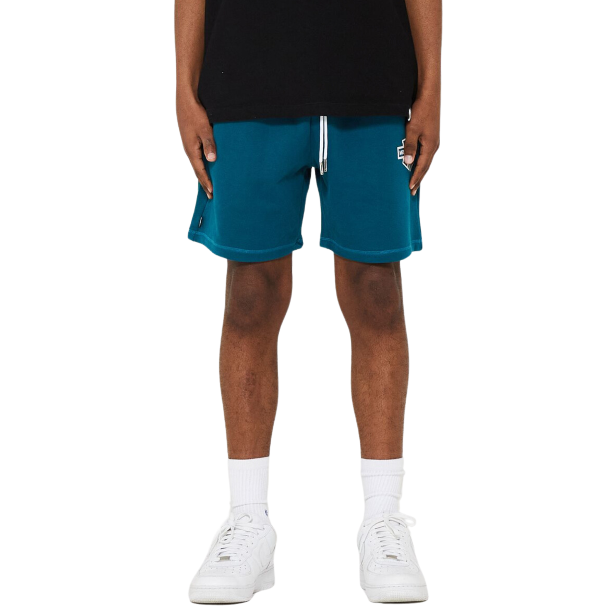 Memory Lane Outlaw Sweatshorts (Dark Aqua) - Memory Lane