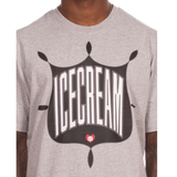 Icecream "Emblem" SS Tee (Heather Grey) - Ice Cream