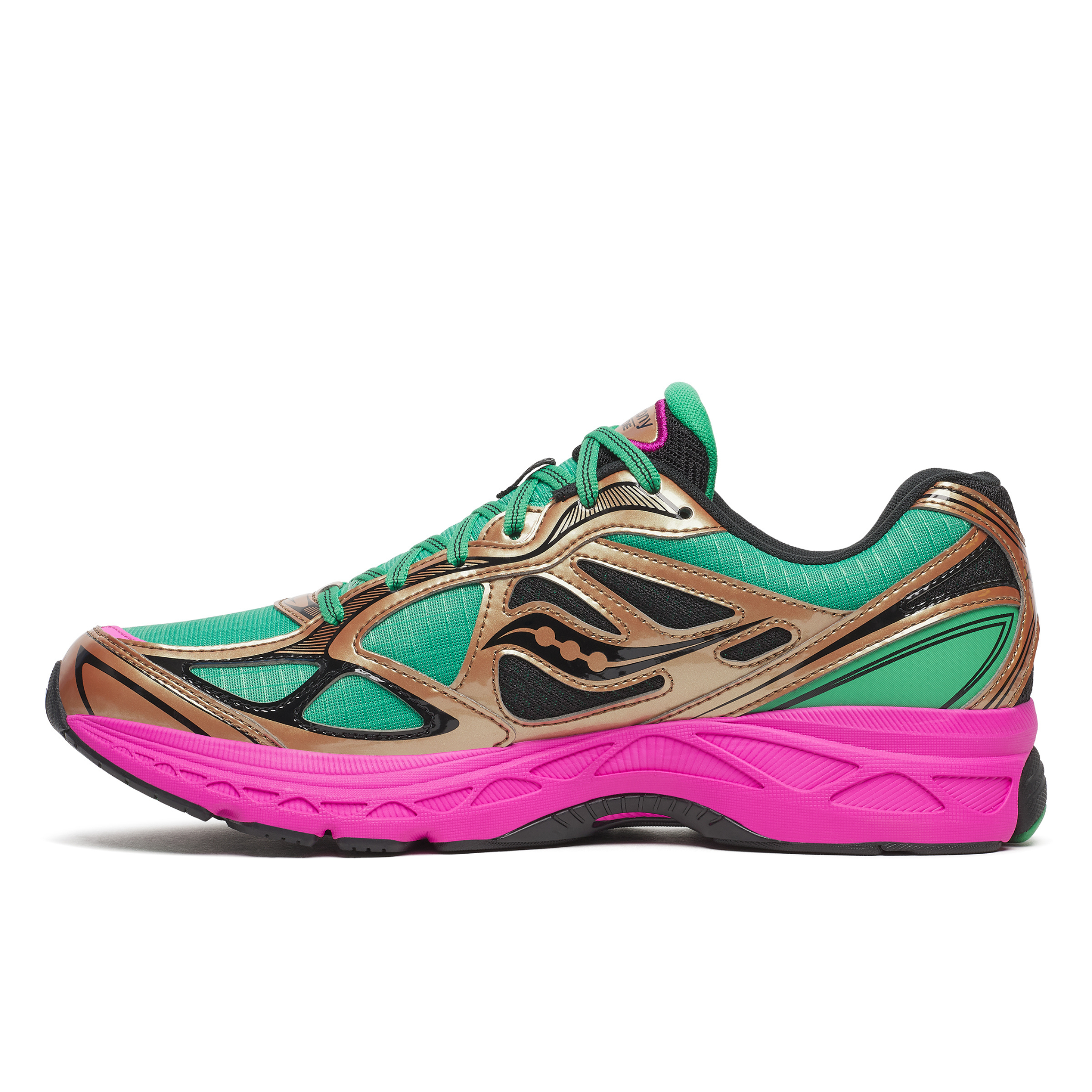 Mens Saucony ProGrid Guide 7 (Green/Bronze) - Saucony