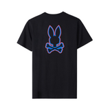 Psycho Bunny Walter Back Graphic Tee (Black)