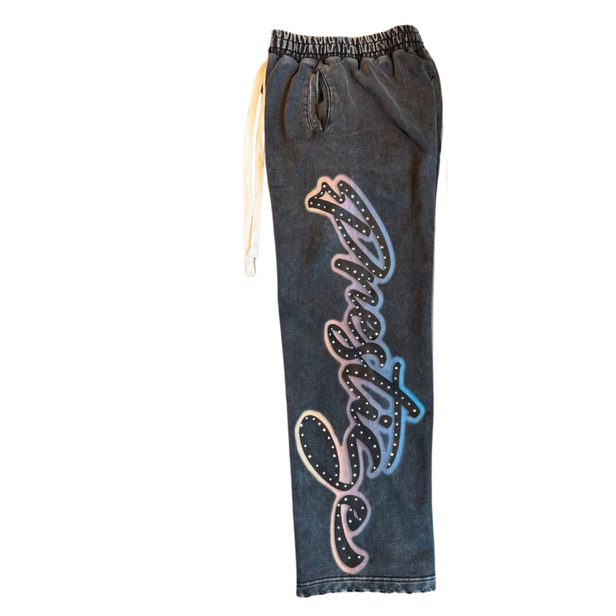 Prestige "Prestige Angel" Sweatpants (Black/Blue) - Prestige