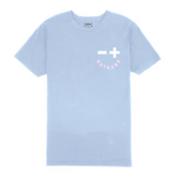 Outrank Think Positive T-shirt (Light Blue) - Outrank